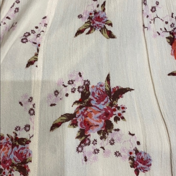 Free People Tree Swing Sleeveless Floral Tunic SZ M - Picture 6 of 7